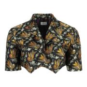 Geknipt Shirt met Hoornknopen Etro , Multicolor , Dames