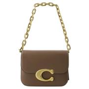 Leather shoulder-bags Coach , Brown , Dames