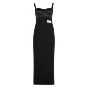 Elegante Zwarte Jurk voor Vrouwen Dolce & Gabbana , Black , Dames