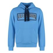 Katoenen hoodie met geribbelde boorden Vilebrequin , Blue , Heren