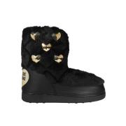 Enkellaarsjes met studs Love Moschino , Black , Dames