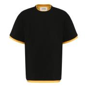 T-Shirts Jil Sander , Black , Heren