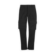 Cargo Broek met Rits aan de Enkels 44 Label Group , Black , Heren