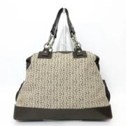 Pre-owned Canvas handbags Celine Vintage , Brown , Dames