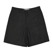 Zwarte Casual Shorts Ss22 Off White , Black , Heren