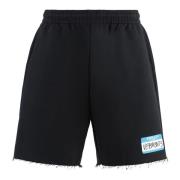 Gedrukte katoenen shorts Vetements , Black , Heren