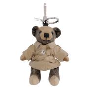 Teddybeer Trenchcoat Sleutelhanger Burberry , Beige , Dames