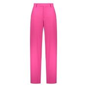 Wollen Blend Broek met Zakken Ambush , Pink , Dames