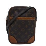 Pre-owned Canvas shoulder-bags Louis Vuitton Vintage , Brown , Dames