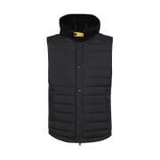 Jersey Gevoerde Bodywarmer Parajumpers , Black , Heren