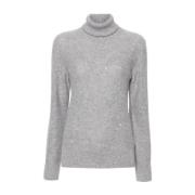 Stijlvolle Dames Gebreide Collectie Fabiana Filippi , Gray , Dames