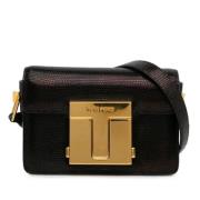 Pre-owned Leather shoulder-bags Tom Ford Pre-owned , Black , Dames