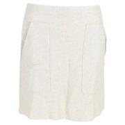 Pre-owned Fabric bottoms Armani Pre-owned , White , Dames