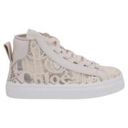 Cotton sneakers Chloé , Beige , Dames