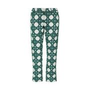 Wollen Broek met Monogramprint Casablanca , Multicolor , Heren