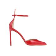 Puntige Stiletto Pumps Francesco Russo , Red , Dames