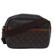 Pre-owned Canvas shoulder-bags Louis Vuitton Vintage , Brown , Dames