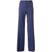 Pre-owned Wool bottoms Armani Pre-owned , Purple , Dames