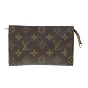 Pre-owned Canvas pouches Louis Vuitton Vintage , Brown , Dames