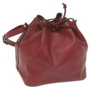 Pre-owned Leather louis-vuitton-bags Louis Vuitton Vintage , Red , Dam...