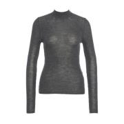 Grijze Gebreide Trui Aw24 Mauro Grifoni , Gray , Dames