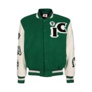 Geborduurde Patch Bomberjack Icecream , Green , Heren