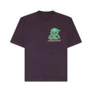 Monster T-shirt Korte Mouwen Paars Groen Heron Preston , Purple , Here...