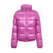 Korte donsjas met elastische band Pyrenex , Pink , Dames