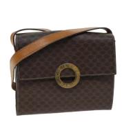 Pre-owned Leather celine-bags Celine Vintage , Brown , Dames