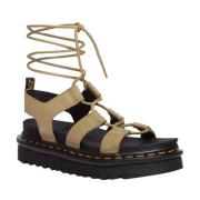 Beige Sandalen Nartilla Savannah Tan Dr. Martens , Beige , Dames