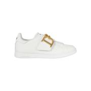 Leren lage sneakers Dsquared2 , White , Dames