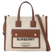 Cotton totes Burberry , Beige , Dames