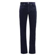 Jack Corduroy Broek met Metalen Knopen Isabel Marant , Blue , Heren