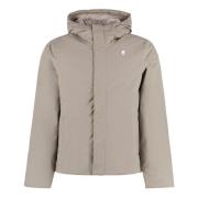 Waterbestendige capuchonjas K-Way , Beige , Heren