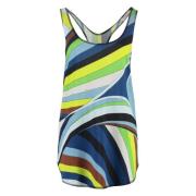 Jersey Tanktop met Iride Print Emilio Pucci , Multicolor , Dames