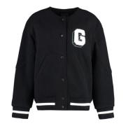 Wollen bomberjack met patch Givenchy , Black , Dames