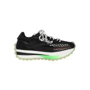 Reclypse Sneakers met Mesh Inzetstukken Stella McCartney , Black , Dam...