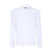 Casual Katoenen Overhemd voor Mannen Balmain , White , Heren