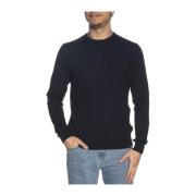 Blauwe Trui Basic Pullover Colmar , Blue , Heren