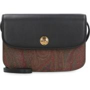 Paisley Print Crossbody Tas Etro , Black , Dames