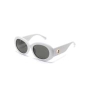 Lfl1462 C4 SUN Sunglasses Linda Farrow , White , Dames