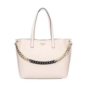 Iconische Darlene Tote Bag in Ivoor Pollini , Beige , Dames