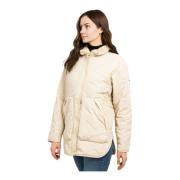 Gewatteerde damesjas Columbia , Beige , Dames