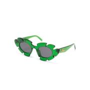 Lw40088U 98A Sunglasses Loewe , Green , Unisex