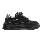 Dames Sneakers Krew Max Karl Lagerfeld , Black , Dames