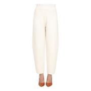 Ivory Dula Broek Max Mara , Beige , Dames