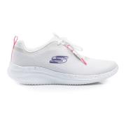 Witte Ultra Flex 3.0 Damessneakers Skechers , White , Dames