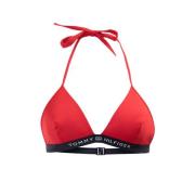 Halternek Bikinitop met Driehoekige Cups Tommy Hilfiger , Red , Dames