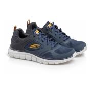 Heren Track-Syntac Sneakers Skechers , Blue , Heren