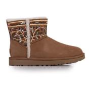 Bruine Suède Enkellaarzen UGG , Brown , Dames